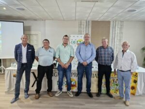 Miembros de la nueva Comisión Ejecutiva de COAG Palencia en el congreso