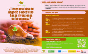 Imagen informativa sobre ayudas para desarrollo rural en Palencia