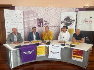 Presentación de la Copa del Rey y Reina de squash en Palencia