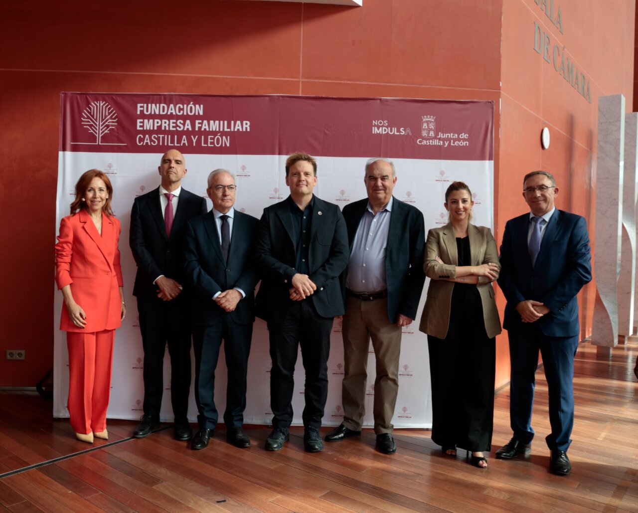 Grupo de representantes en el evento FP Talks 2026 en Castilla y León.
