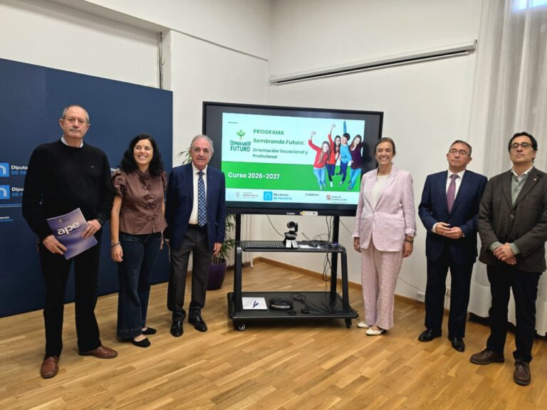 Presentación del proyecto Sembrando Futuro en el Palacio provincial de Palencia